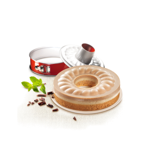 FORMA EM ROSCA C/ FUNDO AMOVÍVEL TEFAL DELIBAKE 27CM - J1642814