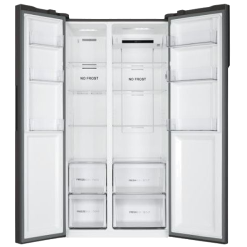  Frigorifico Side By Side 2 Portas Cor Preto No Frost HAIER  HSR3918ENPB 514 L   Altura: 177.5x90.8x64.7 Classe E 