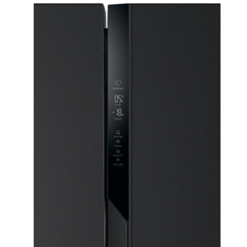 Frigorifico Side By Side 2 Portas Cor Preto No Frost HAIER  HSR3918ENPB 514 L   Altura: 177.5x90.8x64.7 Classe E 