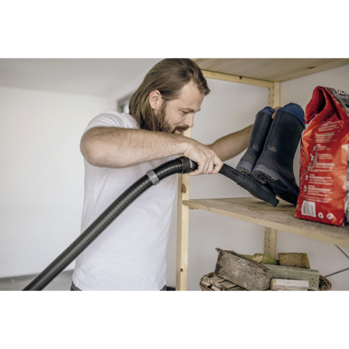 Aspirador de Sólidos e Líquidos Kärcher WD 3 S V-17/4/20 – 1000 W, 17 L, Depósito em Aço Inoxidável, Função de Sopro, Filtro de Cartucho, Mangueira 2 m