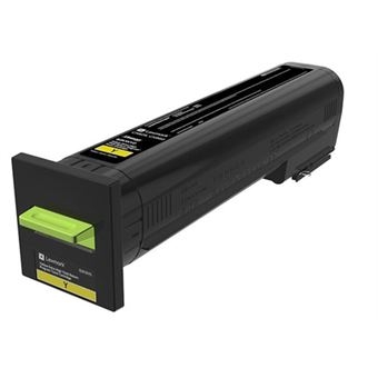Cartucho de toner Lexmark 82K2XY0 Original Amarelo CX825, CX860 