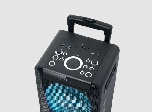 MUSE COLUNA AUDIO BLUETOOH CD C/ BATERIA USB 300W M-1920 DJ