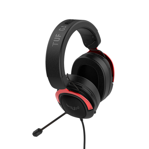 Headset Asus TUF Gaming H3 7.1 Preto/Vermelho