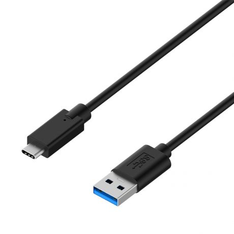 Cabo EWENT EC1043 USB 3.1 Gen1 5Gbps 3A, USB-C/M-A/M, preto, 1.8 metro