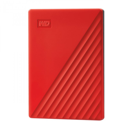Disco Externo Western Digital 4TB My Passport 2.5 USB 3.0 Red - WDBPKJ0040BRD-WESN