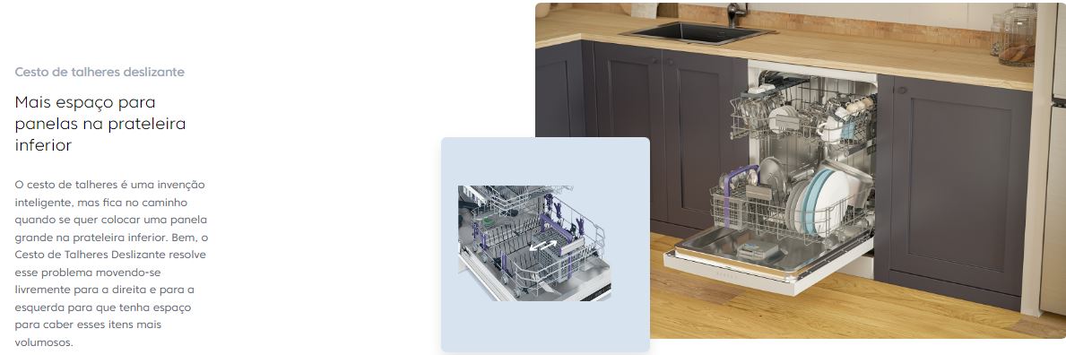 Maquina de lavar Louça Beko BDFN26420XA 14 Conjuntos 60Cm Classe E